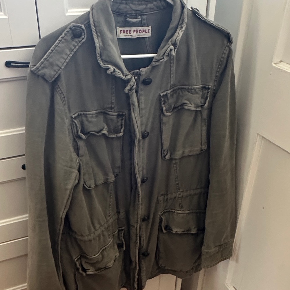 Free People Boyfriend Utility Jacket